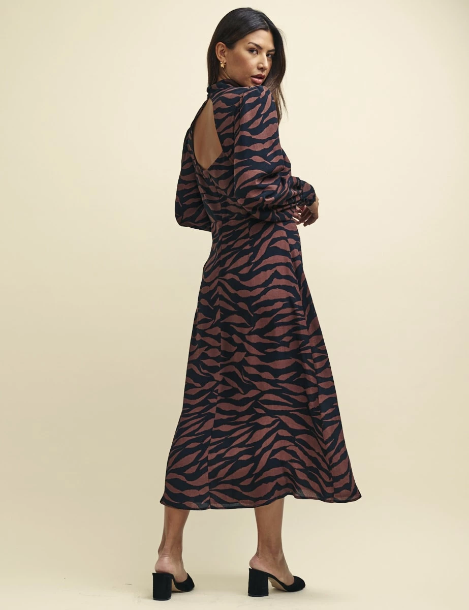 Animal Print Lucinda Midaxi Dress 6 Animal Print Lucinda Midaxi Dress - Image 4