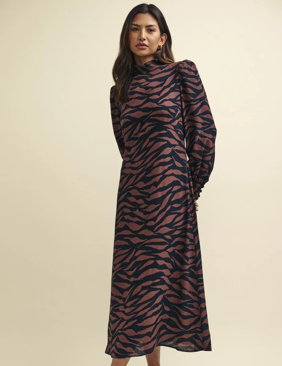 Animal Print Lucinda Midaxi Dress 5 Animal Print Lucinda Midaxi Dress - Image 3