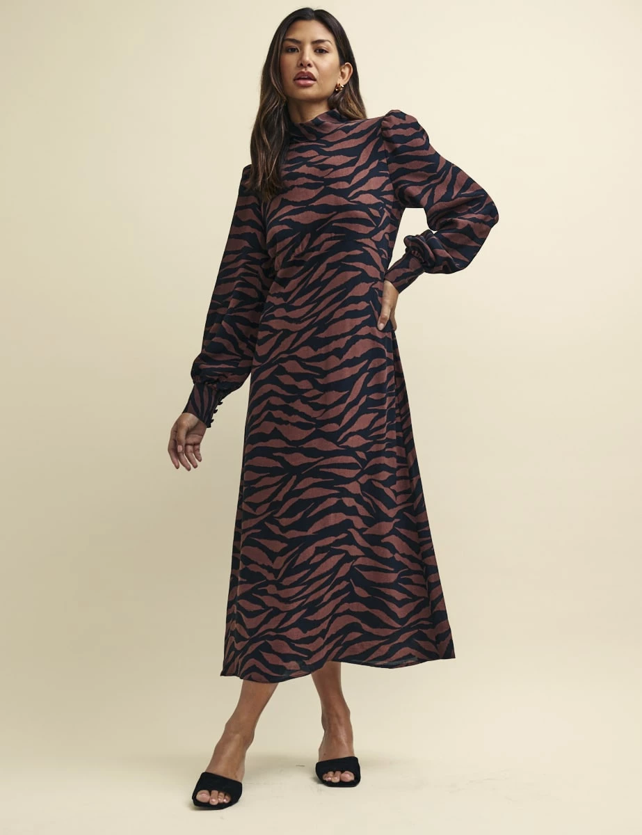 Animal Print Lucinda Midaxi Dress 3 Animal Print Lucinda Midaxi Dress