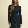Black Long Sleeve Sienna Mini Dress