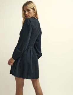 Black Starlight Long Sleeve Mini Dress 9 Black Starlight Long Sleeve Mini Dress -UK Clothing Sales d232445grn bk