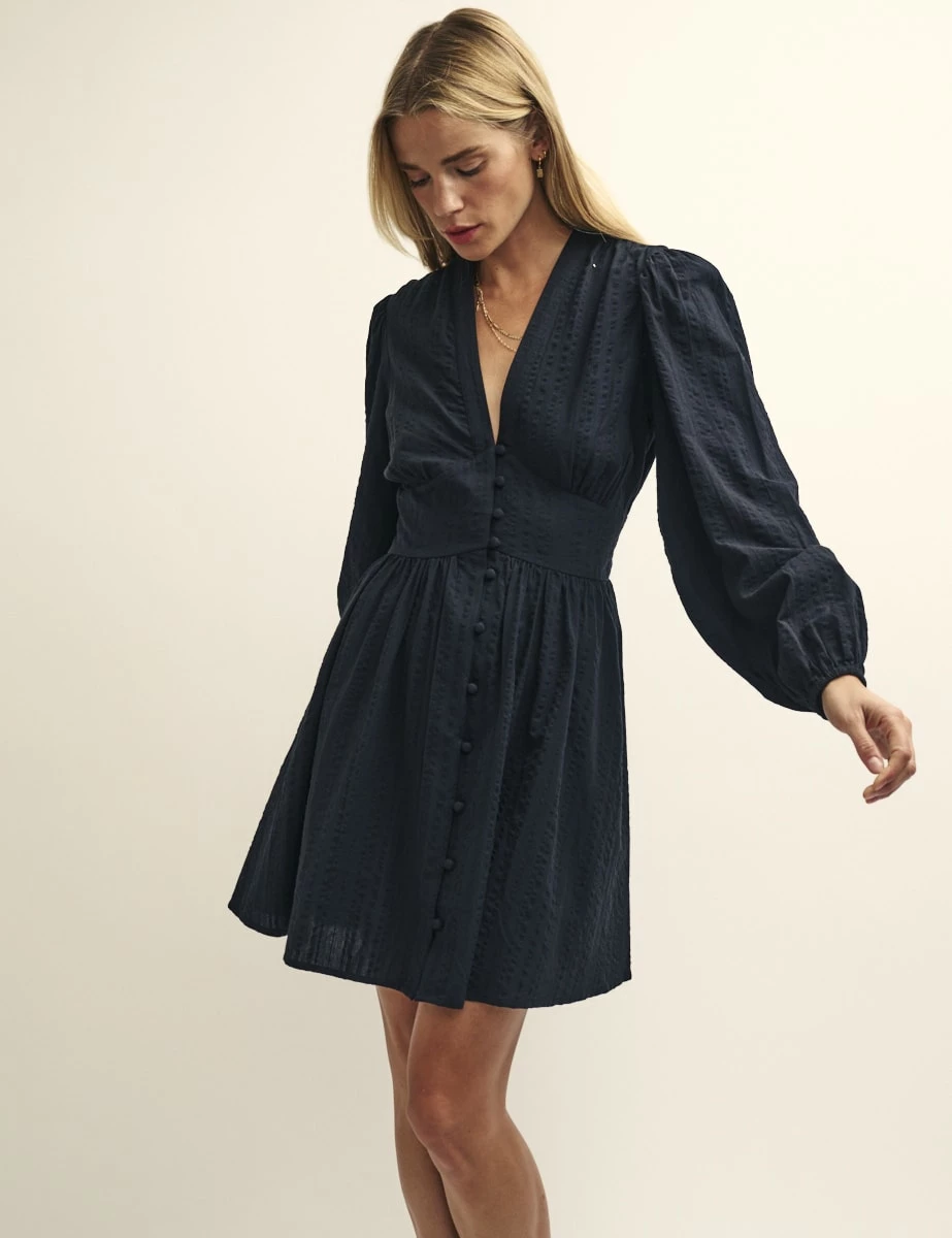 Black Starlight Long Sleeve Mini Dress 4 Black Starlight Long Sleeve Mini Dress - Image 2