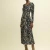 Animal Print Richie Midaxi Dress