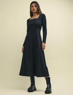Black Richie Midaxi Dress