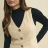 Stone Cord Waistcoat -UK Clothing Sales o232538stn sd 1