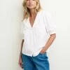 White Emmie Blouse -UK Clothing Sales t231668wht fr 1 1