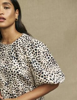 Animal Spot Print Bernie Blouse -UK Clothing Sales t231759crm dt