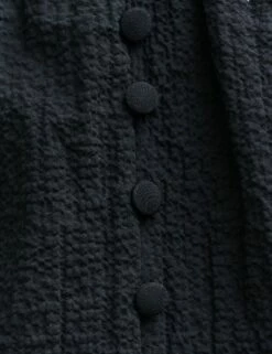 Black Balloon Sleeve Ria Blouse -UK Clothing Sales t231760blk dt