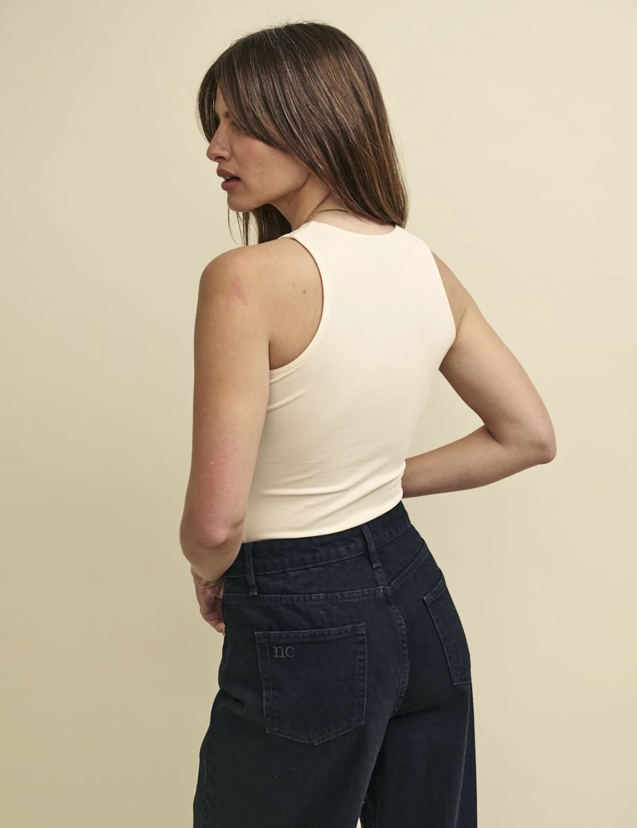 Cream Racer Bodysuit 5 Cream Racer Bodysuit - Image 3